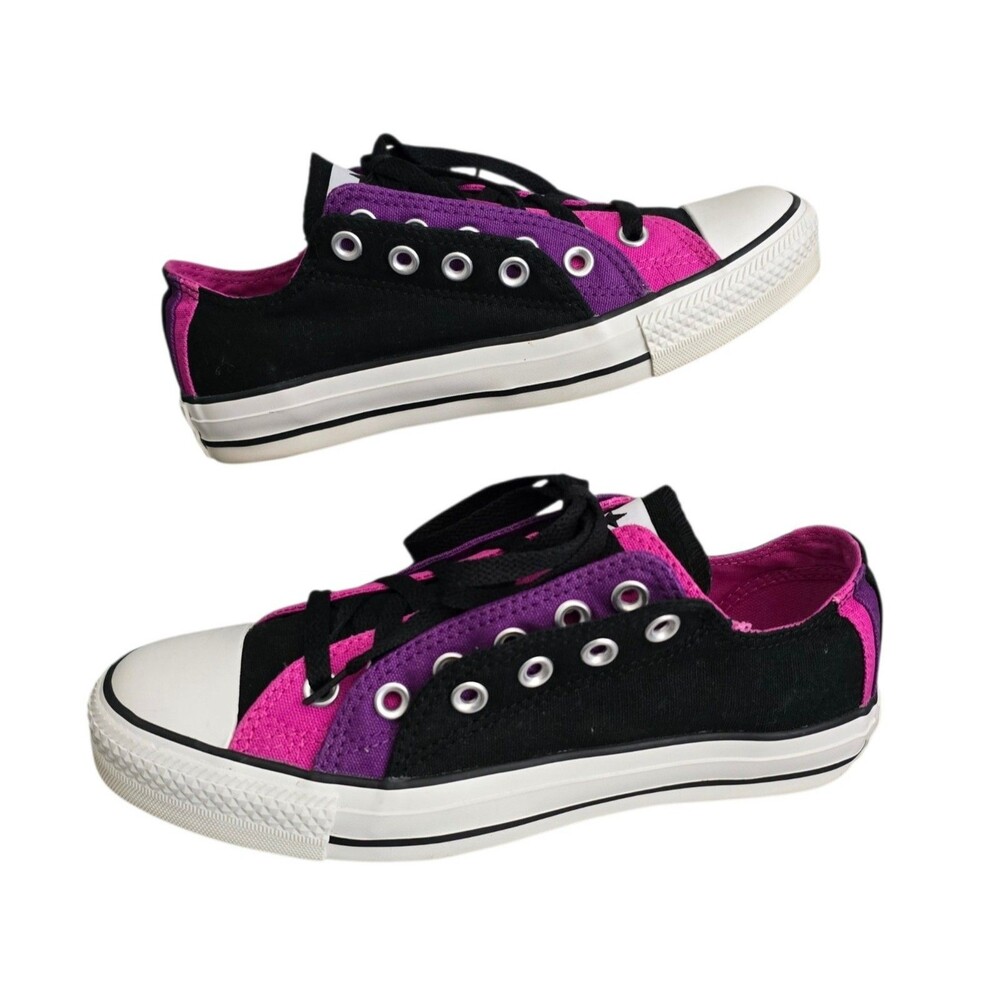 Converse Chuck Taylor All Star Low Sneakers Womens Size 8 Multicolor Rare - Picture 2 of 12